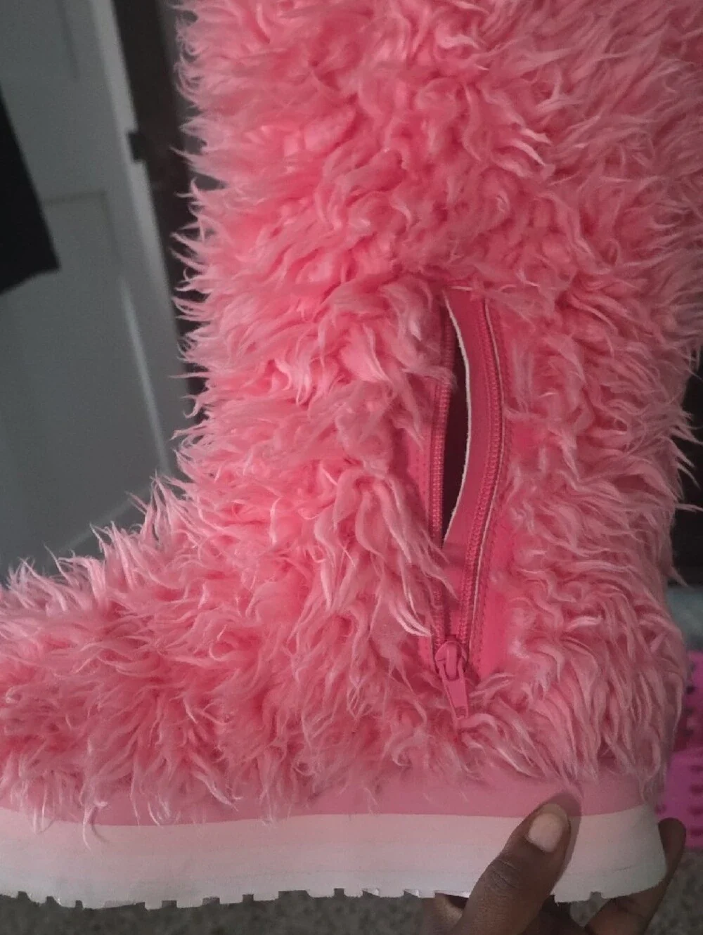 UGG plush faux